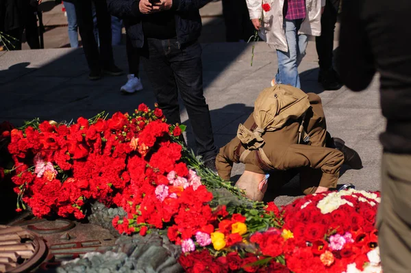 Kyiv Ukraine Mai 2015 Jour Victoire Parc Victoire Célébration 76E — Photo