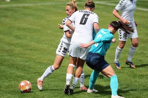 Kharkiv Ucrânia Maio 2021 Julia Shavchuk Jogo Futebol Copa Ucrânia — Fotografia de Stock