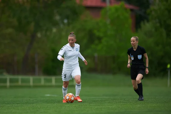 Kharkiv Ucrania Mayo 2021 Partido Fútbol Copa Ucrania Zhitlobud Mariupol —  Fotos de Stock