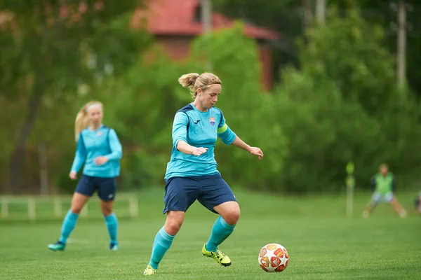 Kharkiv Ucrania Mayo 2021 Partido Fútbol Copa Ucrania Zhitlobud Mariupol — Foto de Stock