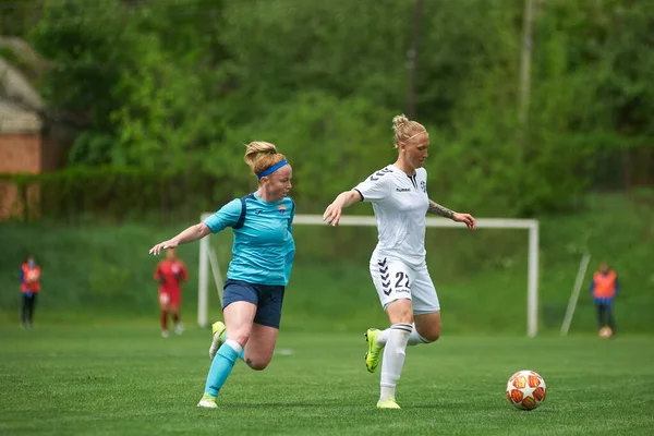 Kharkiv Ucrania Mayo 2021 Partido Fútbol Copa Ucrania Zhitlobud Mariupol —  Fotos de Stock