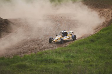 Kharkiv, Ukrayna - 22 Mayıs 2021: Ukrayna Otomobil Yarışı Şampiyonası