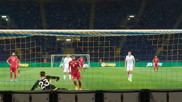 Kharkiv Ucrânia Maio 2021 Jogo Amigável Futebol Ucrânia Bahrein — Fotografia de Stock