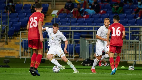 Kharkiv Ucrânia Maio 2021 Artem Besedin Jogo Amigável Futebol Ucrânia — Fotografia de Stock