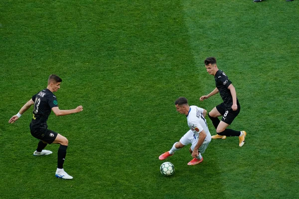 ハリコフ ウクライナ 5月29 2021 ウクライナのPfl金属主義のサッカー試合1925対Chornomorec — ストック写真