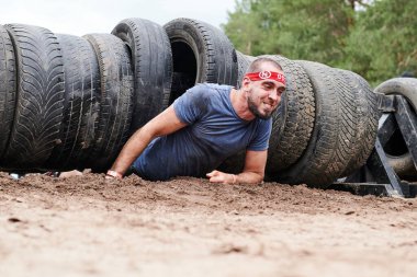 Kharkiv, Ukrayna - 5 Haziran 2021: Geleneksel Ulusun Spor Yarışları.