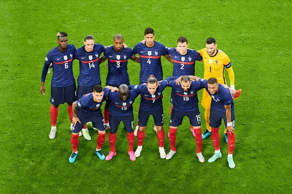 Monaco Germania Giugno 2021 Francia Foto Della Squadra Euro 2020 — Foto Stock