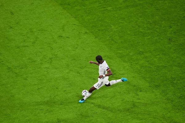 Münih, Almanya - 15 Haziran 2021: EURO 2020. Fransa Almanya 'ya karşı futbol maçı