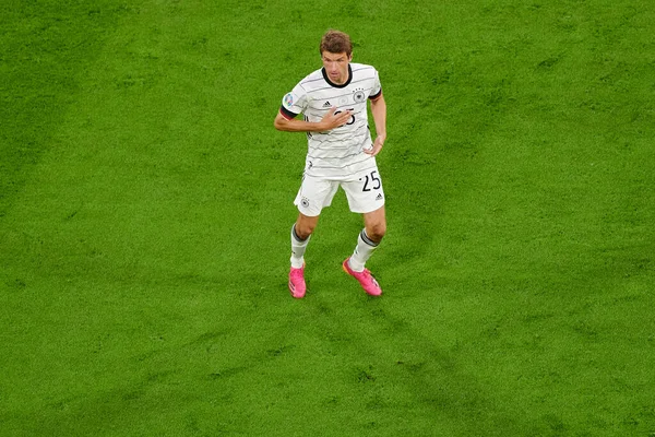 Munich Niemcy Czerwca 2021 Euro 2020 Thomas Muller Golo Kante — Zdjęcie stockowe