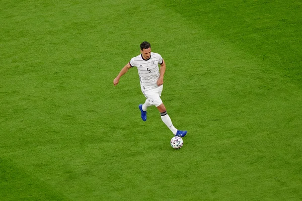 Munich Alemanha Junho 2021 Tapetes Hummels Euro 2020 Jogo Futebol — Fotografia de Stock