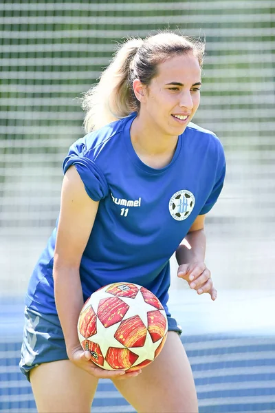 Kharkiv Ucraina Giugno 2021 Femminile Zhytlobud Allenamento Pre Campionato — Foto Stock