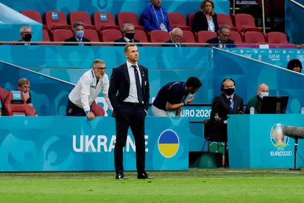 Amsterdam Netherlands June 2021 Andriy Shevchenko Euro 2020 Football Match — Stock Photo, Image