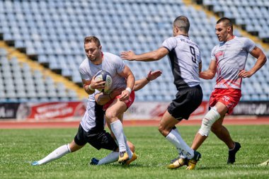 KHARKIV, UKRAINE - 4 Temmuz 2021: Ukrayna kupası. Kharkiv