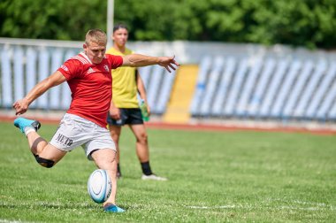 KHARKIV, UKRAINE - 4 Temmuz 2021: Ukrayna kupası. Kharkiv