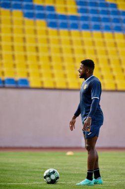 KHARKIV, UKRAINE - 5 Temmuz 2021 PRE SEASON MATCH FC METALLIST - FC PerEMOHA