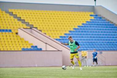 KHARKIV, UKRAINE - 5 Temmuz 2021 PRE SEASON MATCH FC METALLIST - FC PerEMOHA