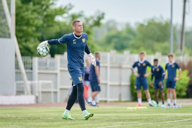 KHARKIV, UKRAINE - 5 Temmuz 2021 PRE SEASON MATCH FC METALLIST - FC PerEMOHA