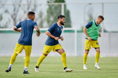 KHARKIV, UKRAINE - 5 Temmuz 2021 PRE SEASON MATCH FC METALLIST - FC PerEMOHA