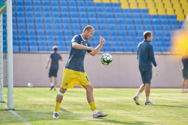 KHARKIV, UKRAINE - 5 Temmuz 2021 PRE SEASON MATCH FC METALLIST - FC PerEMOHA