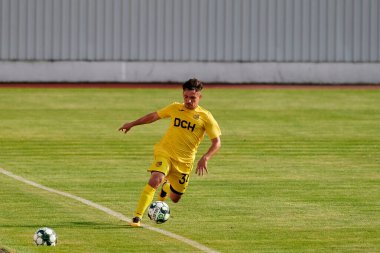 KHARKIV, UKRAINE - 5 Temmuz 2021 PRE SEASON MATCH FC METALLIST - FC PerEMOHA