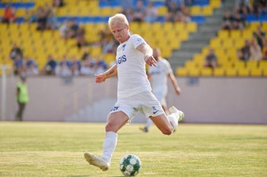 KHARKIV, UKRAINE - 5 Temmuz 2021 PRE SEASON MATCH FC METALLIST - FC PerEMOHA