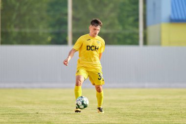KHARKIV, UKRAINE - 5 Temmuz 2021 PRE SEASON MATCH FC METALLIST - FC PerEMOHA