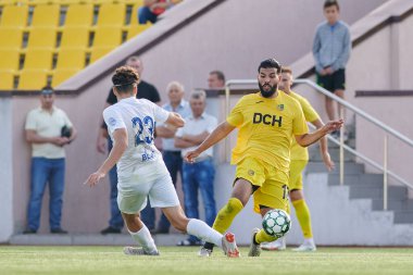 KHARKIV, UKRAINE - 5 Temmuz 2021 PRE SEASON MATCH FC METALLIST - FC PerEMOHA