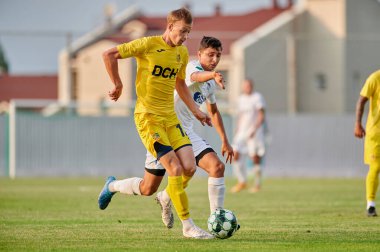 KHARKIV, UKRAINE - 5 Temmuz 2021 PRE SEASON MATCH FC METALLIST - FC PerEMOHA