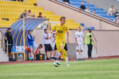 KHARKIV, UKRAINE - 5 Temmuz 2021 PRE SEASON MATCH FC METALLIST - FC PerEMOHA