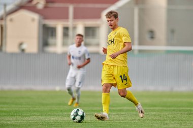 KHARKIV, UKRAINE - 5 Temmuz 2021 PRE SEASON MATCH FC METALLIST - FC PerEMOHA