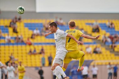 KHARKIV, UKRAINE - 5 Temmuz 2021 PRE SEASON MATCH FC METALLIST - FC PerEMOHA