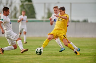 KHARKIV, UKRAINE - 5 Temmuz 2021 PRE SEASON MATCH FC METALLIST - FC PerEMOHA