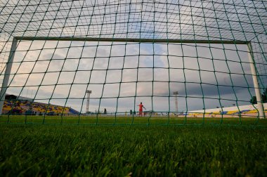 KHARKIV, UKRAINE - 5 Temmuz 2021 PRE SEASON MATCH FC METALLIST - FC PerEMOHA