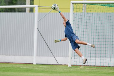 KHARKIV, UKRAINE - 6 Temmuz 2021: Sezon öncesi futbol maçı FC Metallist - FC Kvadro