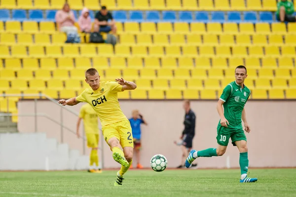 Kharkiv Ukrajina Června 2021 Předsezónní Fotbalový Zápas Metallist Kvadro — Stock fotografie