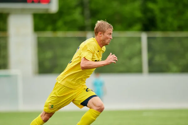 Kharkiv Ukraine 2021年7月6日 プレシーズンサッカー試合 Metalist Kvadro — ストック写真