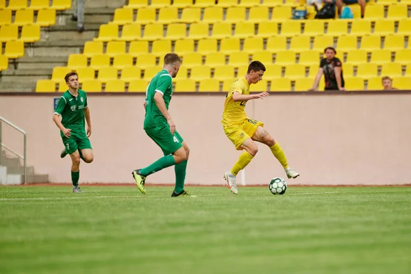 Kharkiv Ukraine 2021年7月6日 プレシーズンサッカー試合 Metalist Kvadro — ストック写真