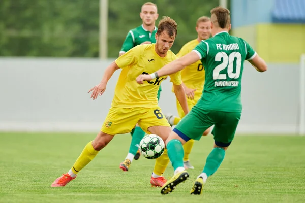 Kharkiv Ukraine 2021年7月6日 プレシーズンサッカー試合 Metalist Kvadro — ストック写真