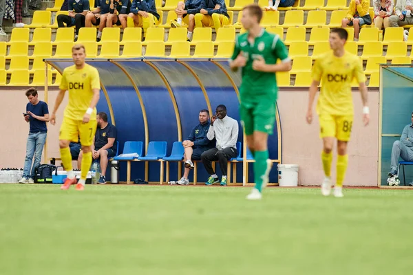 Kharkiv Ukraine Juli 2021 Voetbalwedstrijd Metallist Voor Het Seizoen Kvadro — Stockfoto