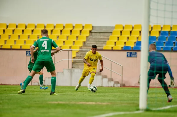 Kharkiv Ucrania Julio 2021 Mailton Partido Fútbol Pretemporada Metallist Kvadro — Foto de Stock