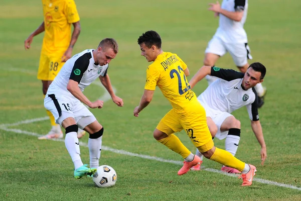 Kharkiv Ukraine プレシーズンサッカー試合Metalist 1925 Allianz — ストック写真