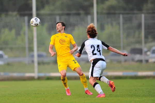 Kharkiv Ukraine Voetbalwedstrijd Voor Het Seizoen Metallist 1925 Allianz — Stockfoto