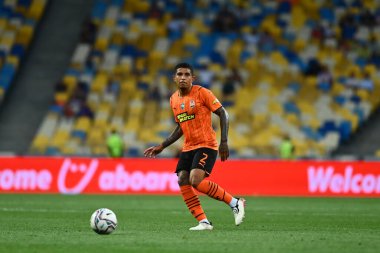 KYIV, UKRAINE - 24 JULY, 2021:Dodo during  the football match of Ukraine Premiere LeagueFC Shakhtar - FC Ingulec