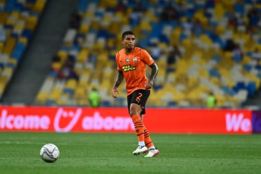 KYIV, UKRAINE - 24 JULY, 2021:Dodo during  the football match of Ukraine Premiere LeagueFC Shakhtar - FC Ingulec