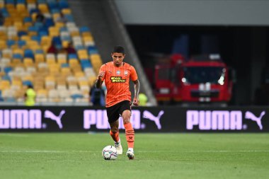KYIV, UKRAINE - 24 JULY, 2021:Dodo during  the football match of Ukraine Premiere LeagueFC Shakhtar - FC Ingulec