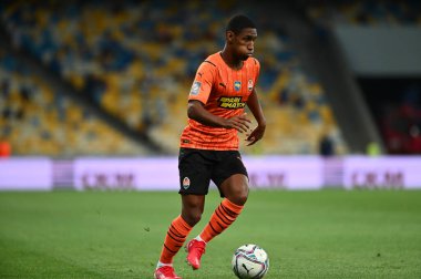 KYIV, UKRAINE - 24 JULY, 2021: Tete during the football match of Ukraine Premiere LeagueFC Shakhtar - FC Ingulec