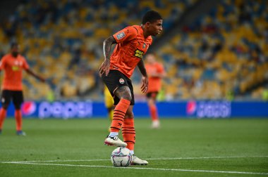 KYIV, UKRAINE - 24 JULY, 2021:Dodo during  the football match of Ukraine Premiere LeagueFC Shakhtar - FC Ingulec