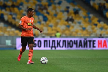 KYIV, UKRAINE - 24 JULY, 2021: Tete during the football match of Ukraine Premiere LeagueFC Shakhtar - FC Ingulec