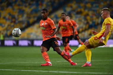 KYIV, UKRAINE - 24 JULY, 2021: Tete during the football match of Ukraine Premiere LeagueFC Shakhtar - FC Ingulec