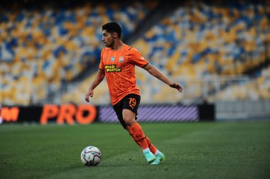 KYIV, UKRAINE - 24 JULY, 2021: midfielder Manor Solomon during the football match of Ukraine Premiere LeagueFC Shakhtar - FC Ingulec